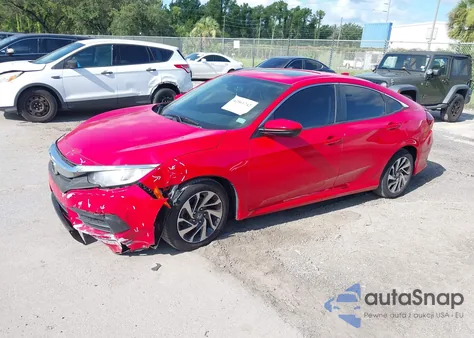2018 Honda Civic Ex from USA, damaged, VIN 2HGFC2F78JH575060